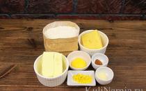 Cepumi ar sieru: recepte ar fotogrāfijām Siera cepumi, saldumu receptes