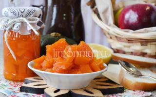 कद्दू जैम: रेसिपी झटपट और स्वादिष्ट